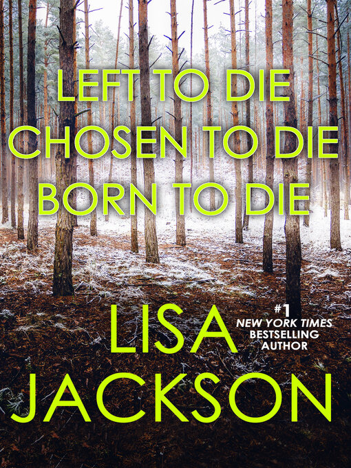 Title details for The Alvarez & Pescoli Series, Books 1-3 by Lisa Jackson - Wait list